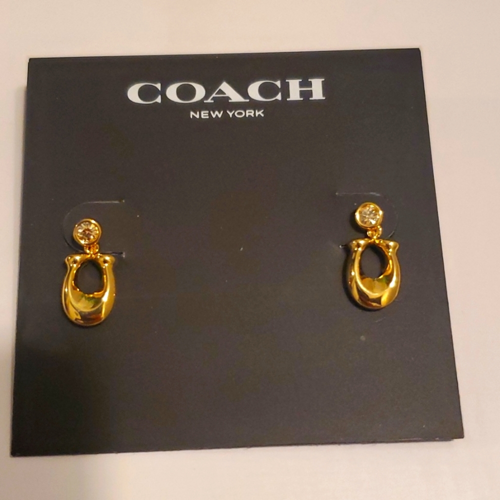 Coach earrings